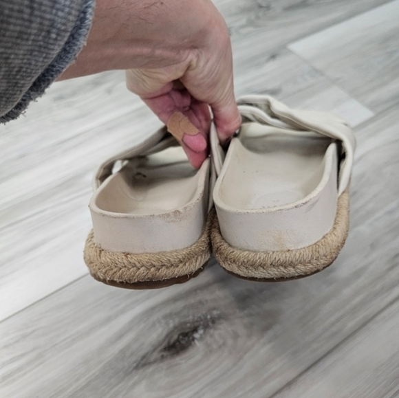 Zara Women's Sandals in Cream Sz 38 - Picture 5 of 8